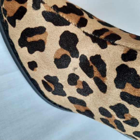 Steve Madden Palace Calf Hair Leopard Booties 6.5 - Picture 12 of 12